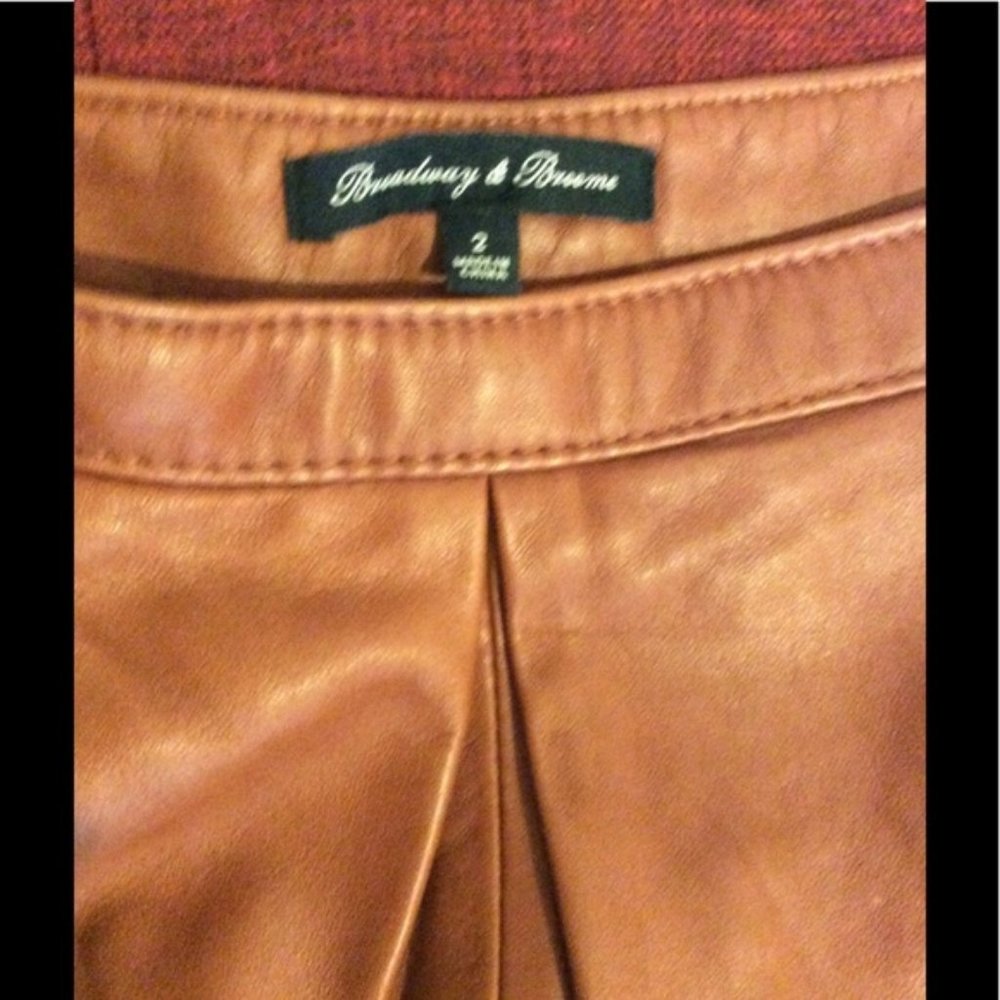 Madewell Broadway & Brooke Leather Belltoll Skirt - Picture 6 of 6